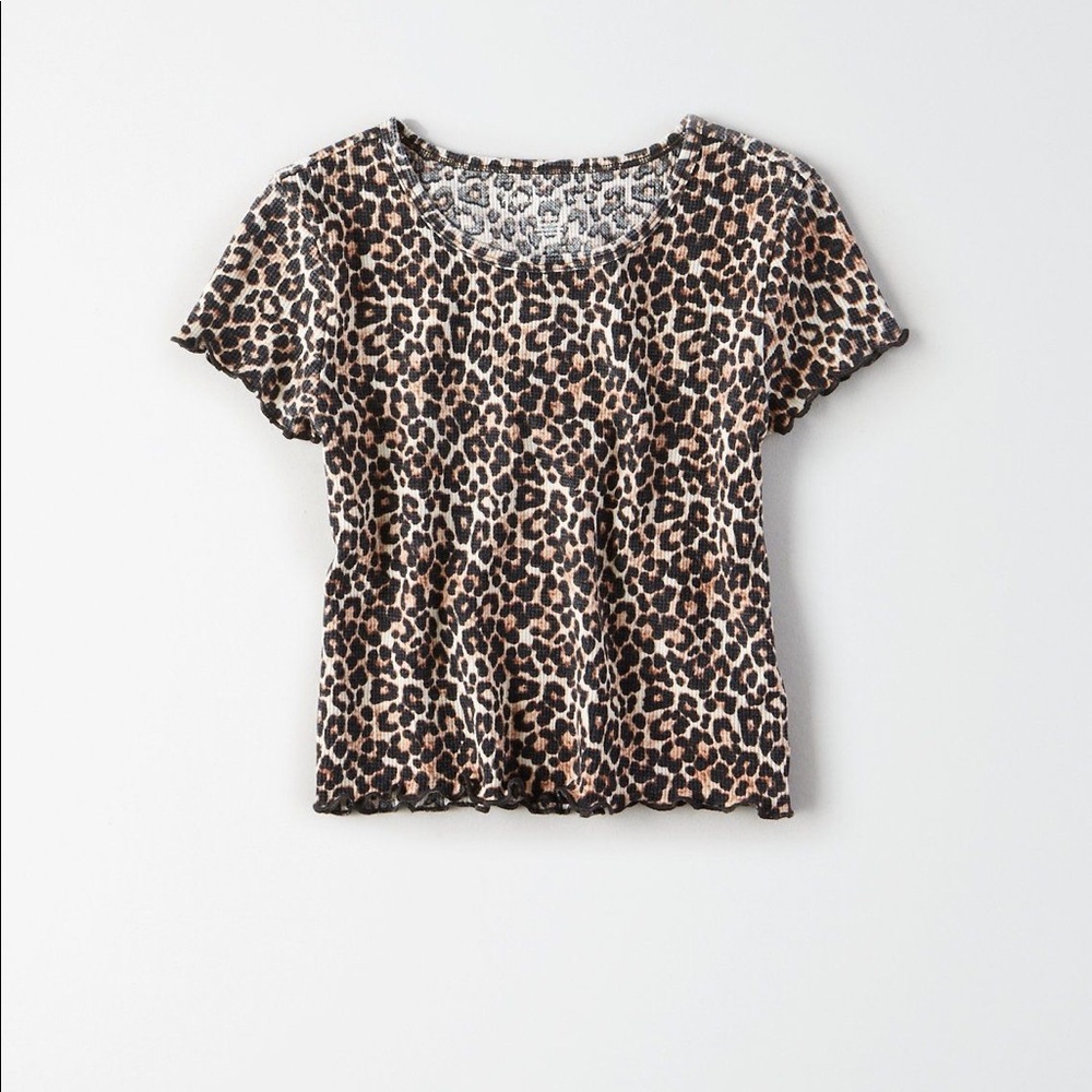AEO | Leopard 🐆 print crop top
